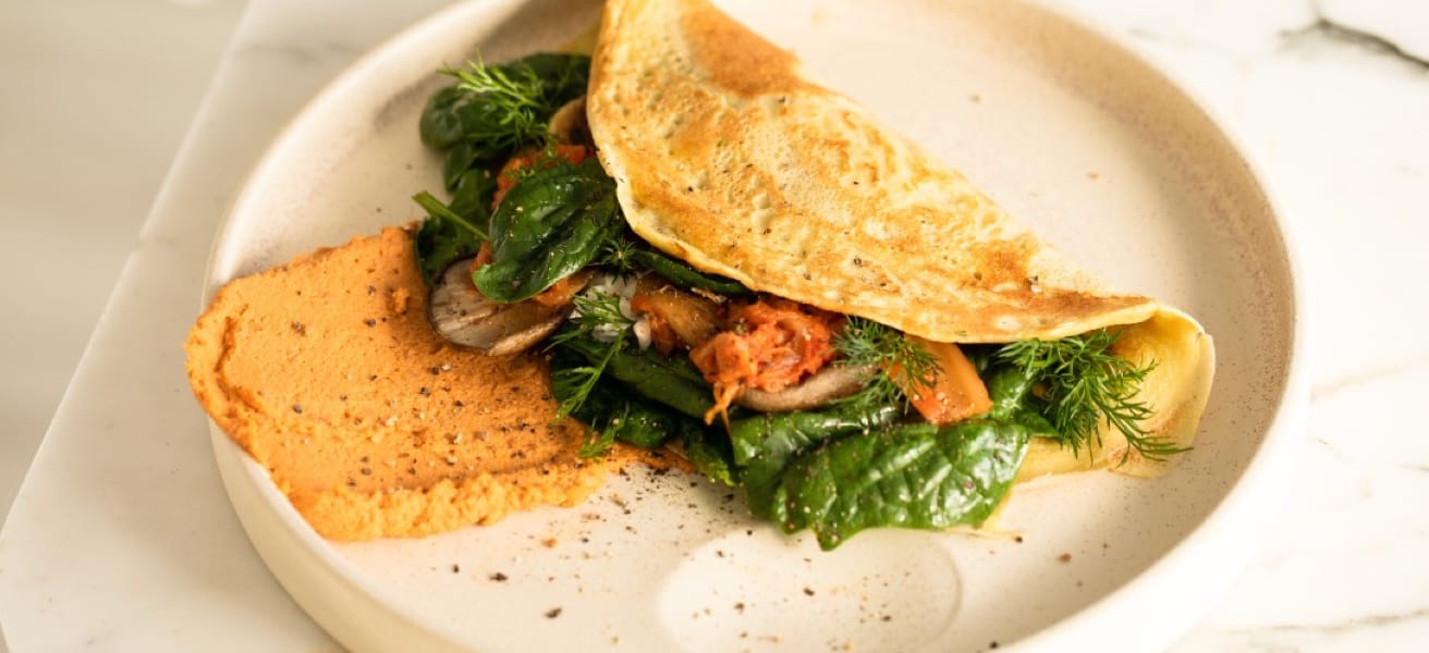 An image of an an Omlette